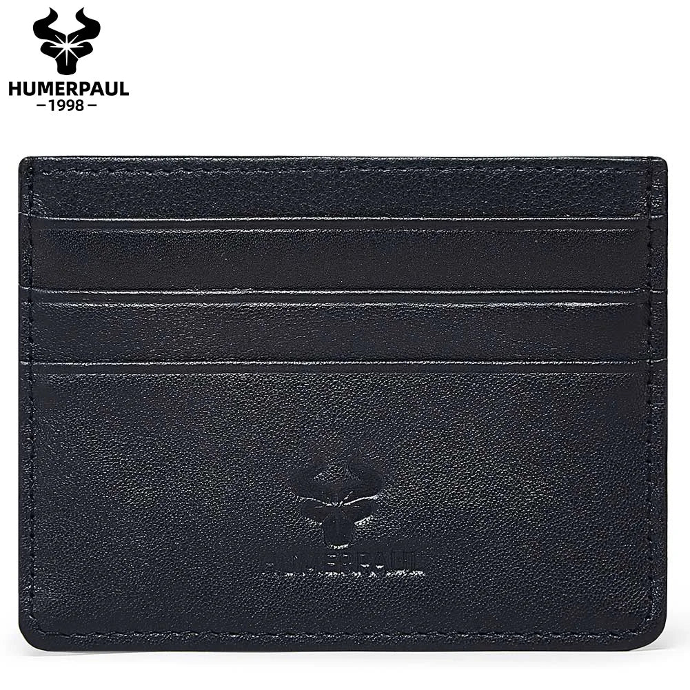 Porte-Cartes  en Cuir Véritable - Slim, Haute Capacité & RFID — photo 7