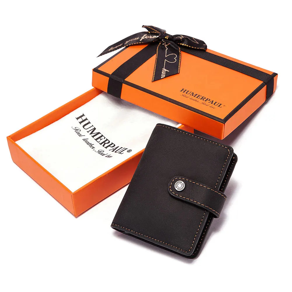 Porte-Cartes en Cuir Crazy Horse - Portefeuille Intelligent & Sécurisé — photo 10