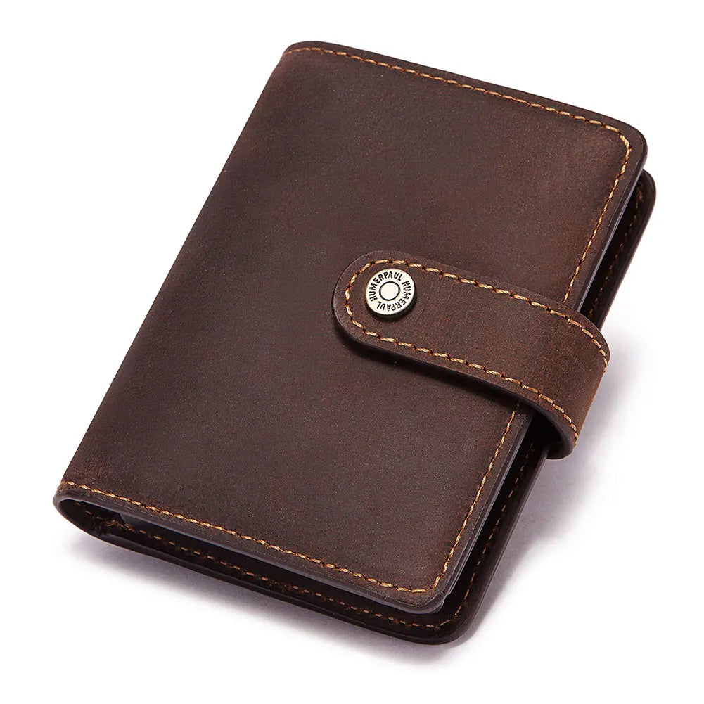 Porte-Cartes en Cuir Crazy Horse - Portefeuille Intelligent & Sécurisé — photo 7