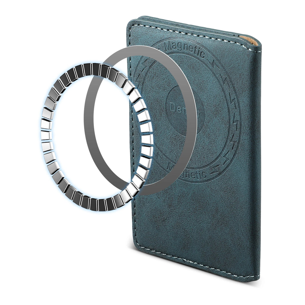 Porte-Cartes Magnétique en Cuir PU - Ultra-Mince & Élastique — photo 2