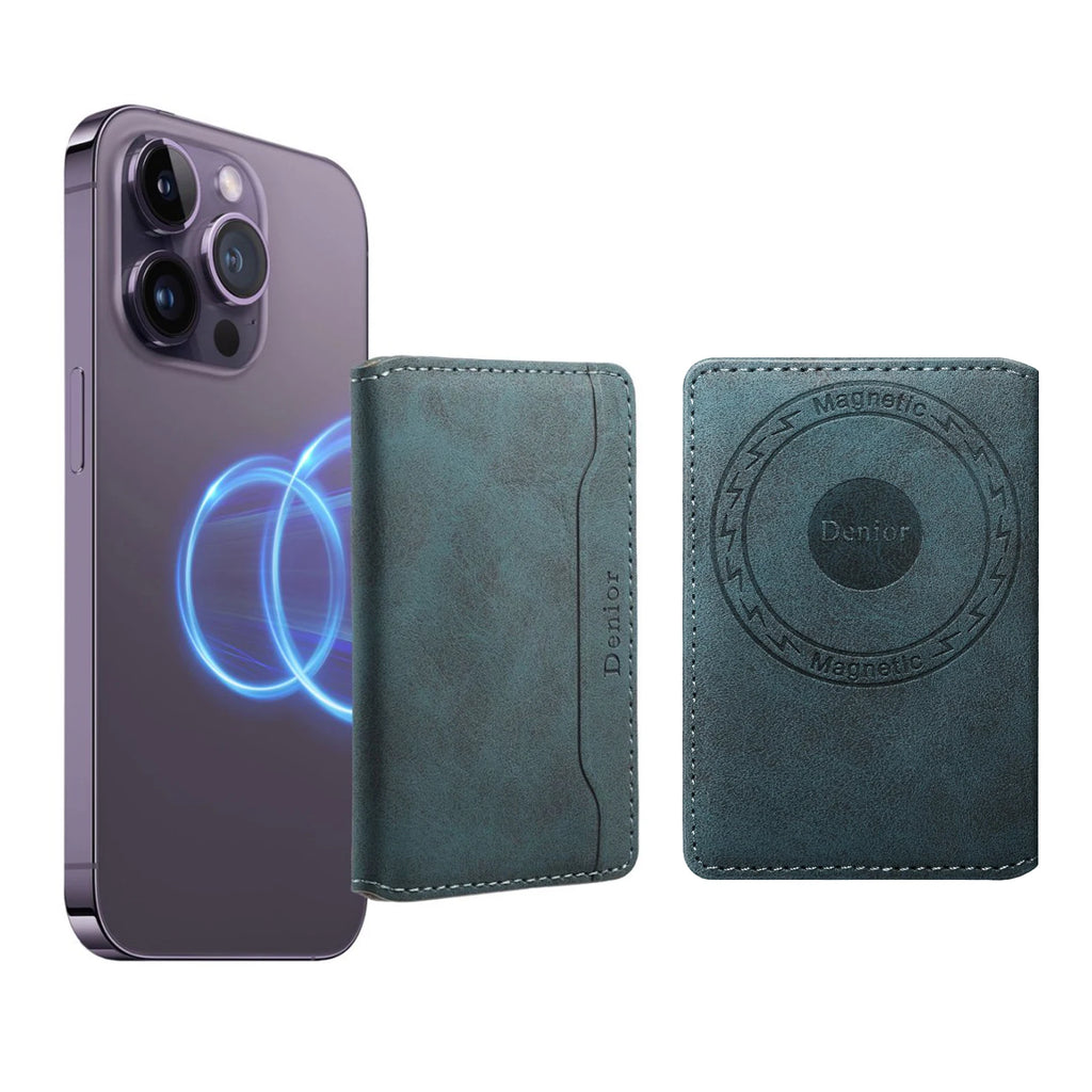 Porte-Cartes Magnétique en Cuir PU - Ultra-Mince & Élastique — photo 3