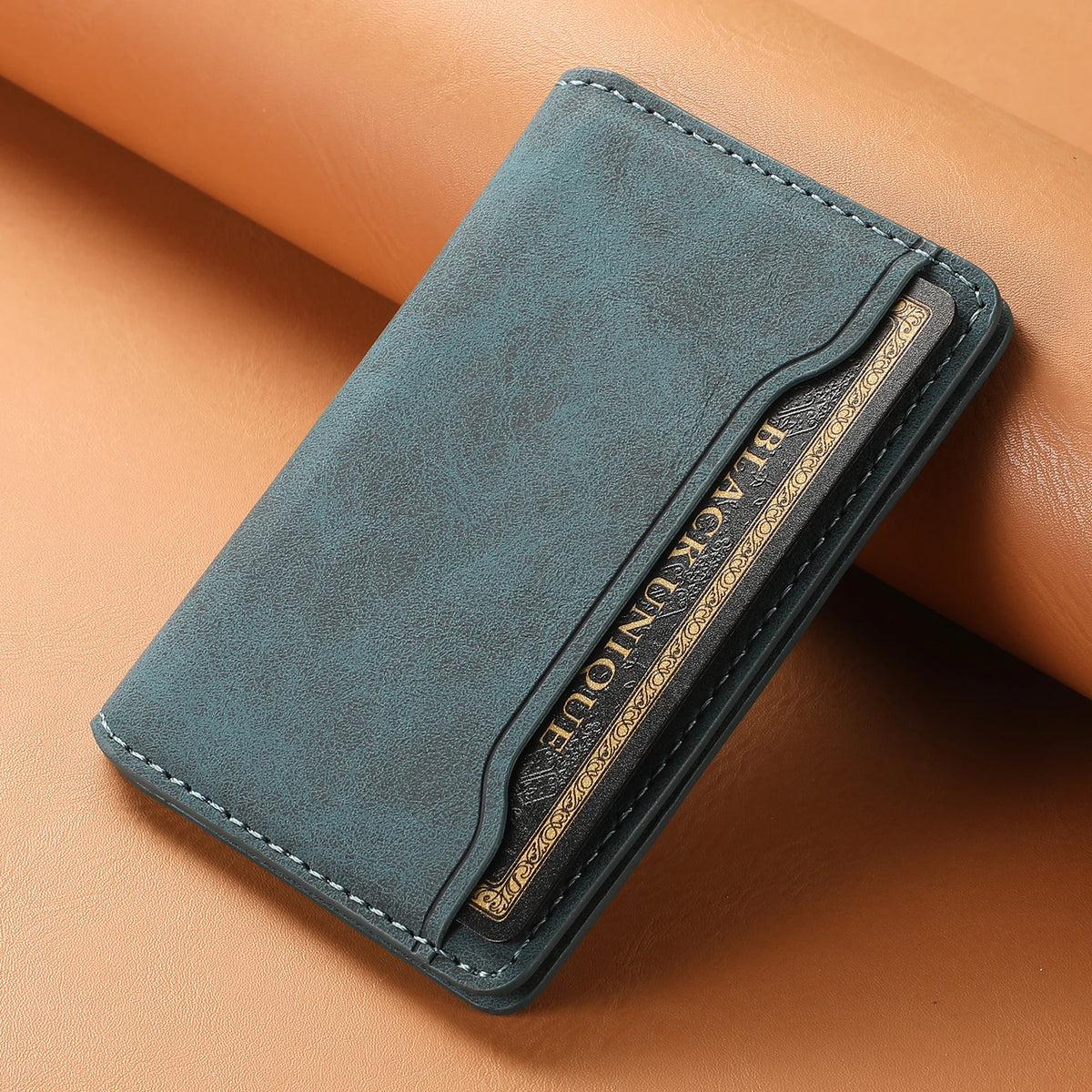 Porte-Cartes Magnétique en Cuir PU - Ultra-Mince & Élastique — photo 8
