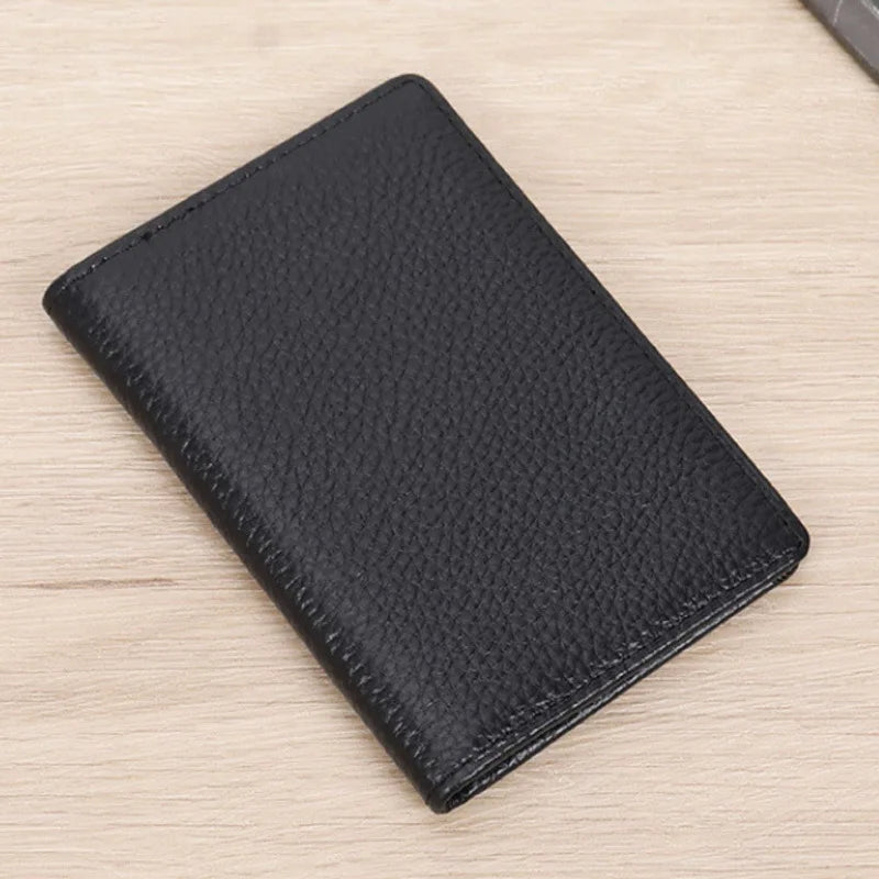 Porte-Cartes Multi-Emplacements  - Cuir Véritable & Protection RFID — photo 5