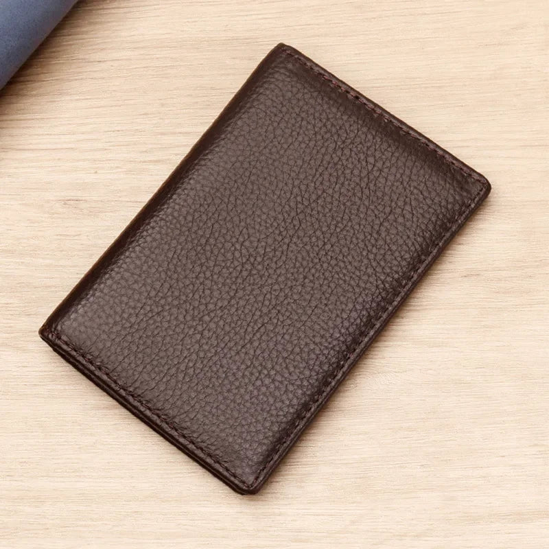 Porte-Cartes Multi-Emplacements  - Cuir Véritable & Protection RFID — photo 6 Image