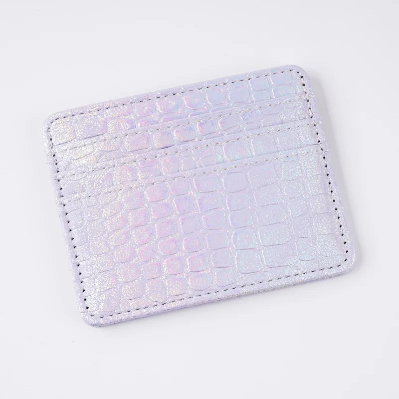 Porte-cartes ultra-fin en simili cuir pour cartes bancaires et cartes d’identité unisexe — photo 6