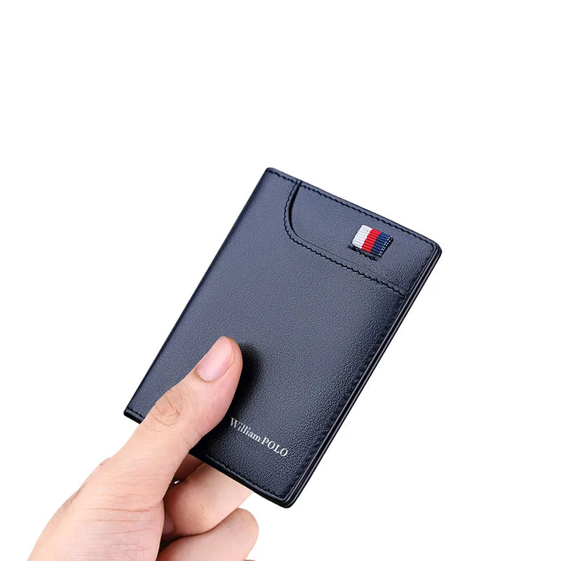 Porte-Cartes Vertical  - Ultra-Mince & Cuir de Vachette Premium — photo 10