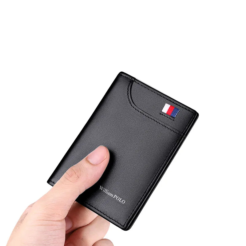 Porte-Cartes Vertical  - Ultra-Mince & Cuir de Vachette Premium — photo 11