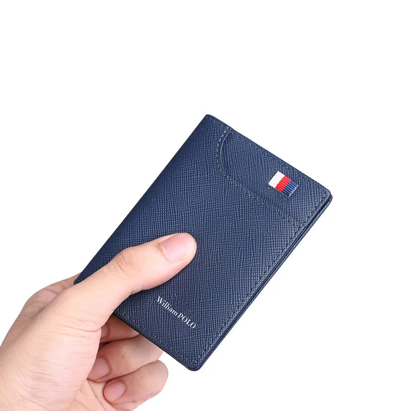 Porte-Cartes Vertical  - Ultra-Mince & Cuir de Vachette Premium — photo 7