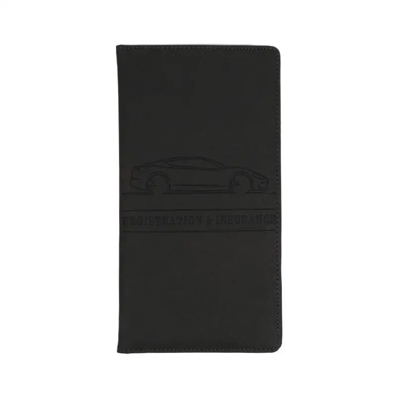 Porte-documents voiture en cuir PU pour carte grise et permis avec rangement cartes — photo 16