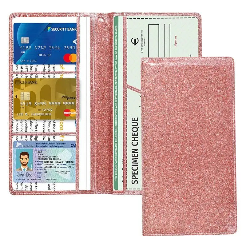 Porte-documents voiture personnalisé en cuir PU pour carte grise et permis de conduire — photo 3