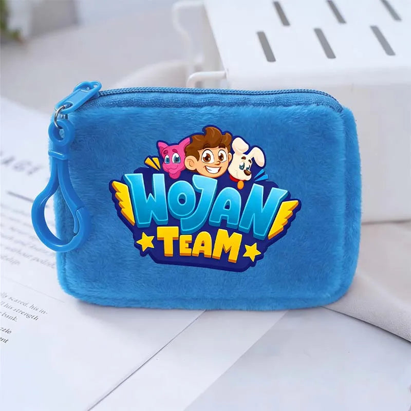 Porte-monnaie carré Wojan Team avec personnages Anime pour enfants — photo 4