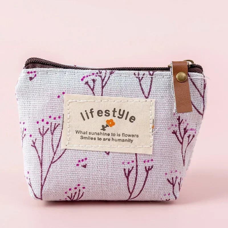 Porte-monnaie mini en similicuir imprimé avec fermeture zippée pour femme et enfant — photo 17