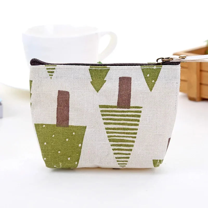 Porte-monnaie mini en similicuir imprimé avec fermeture zippée pour femme et enfant — photo 19 Image