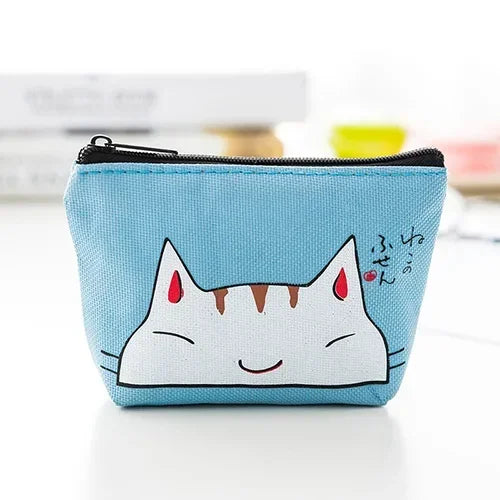 Porte-monnaie mini en similicuir imprimé avec fermeture zippée pour femme et enfant — photo 22