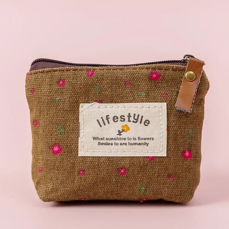Porte-monnaie mini en similicuir imprimé avec fermeture zippée pour femme et enfant — photo 23