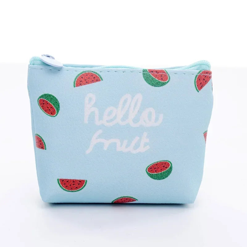 Porte-monnaie mini en similicuir imprimé avec fermeture zippée pour femme et enfant — photo 28