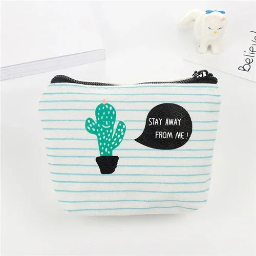 Porte-monnaie mini en similicuir imprimé avec fermeture zippée pour femme et enfant — photo 35