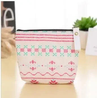 Porte-monnaie mini en similicuir imprimé avec fermeture zippée pour femme et enfant — photo 8 Image