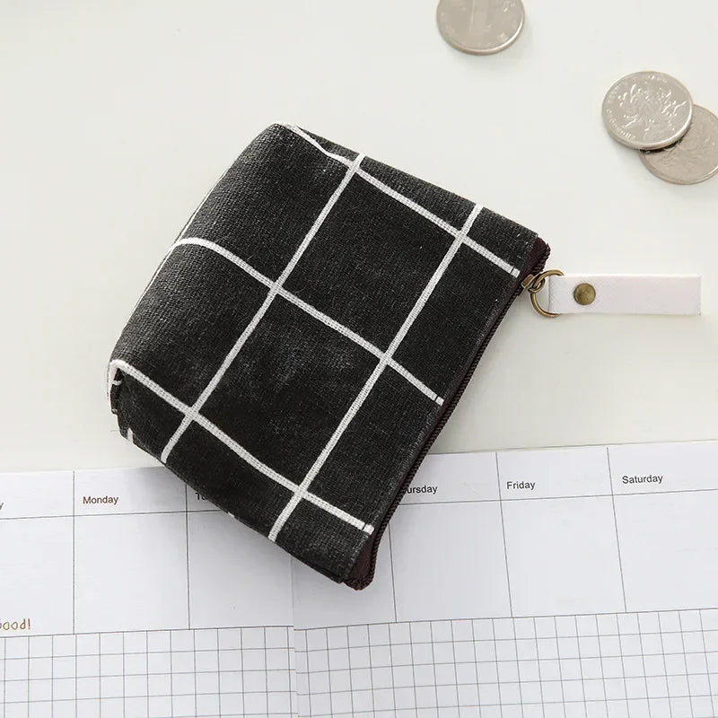 Porte-monnaie mini en similicuir imprimé avec fermeture zippée pour femme et enfant — photo 9