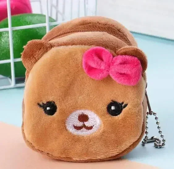 Porte-monnaie peluche pour fille - mignon — photo 10