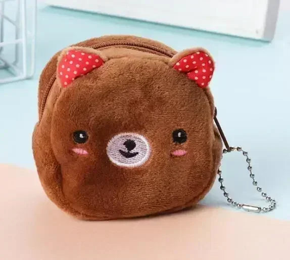 Porte-monnaie peluche pour fille - mignon — photo 24
