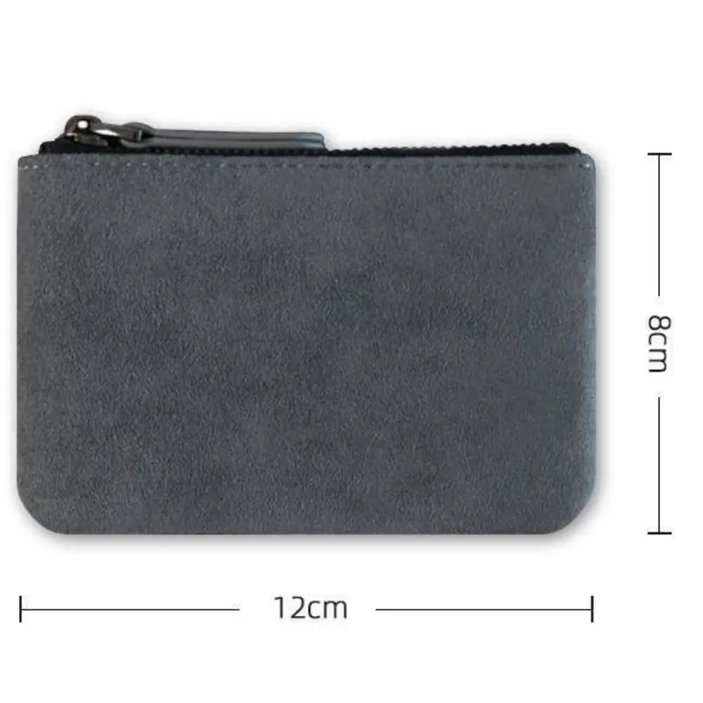 Porte-monnaie zippé en cuir PU pour homme et femme - petit format compact — photo 6