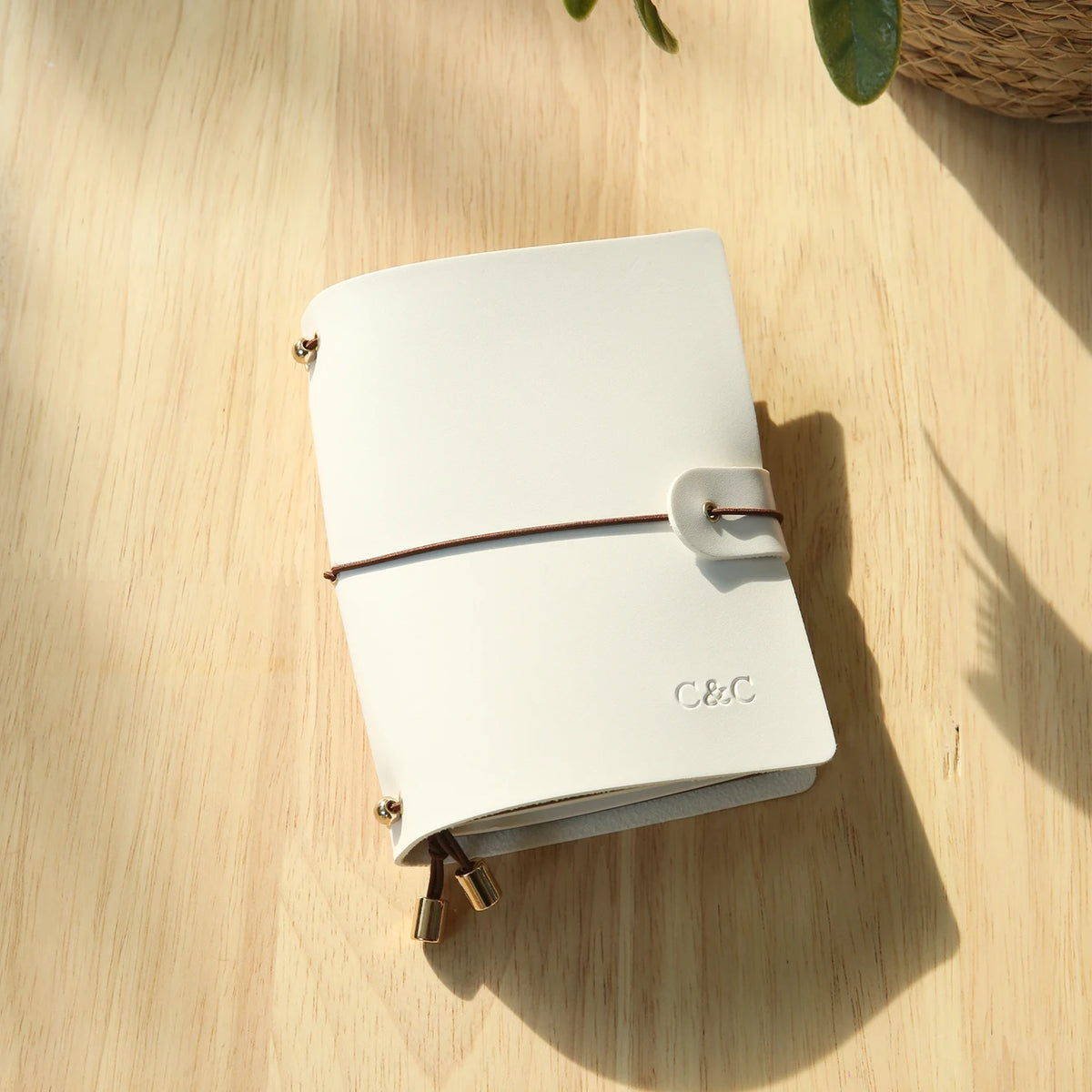 Protège-passeport personnalisé en cuir PU avec carnet A7 et porte-cartes — photo 9