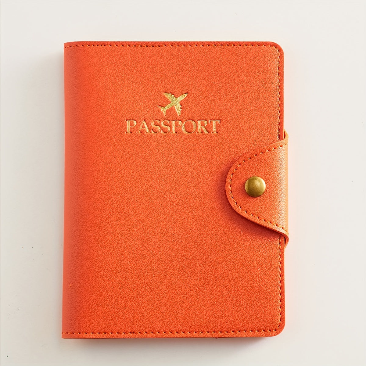 Porte-Passeport Orange