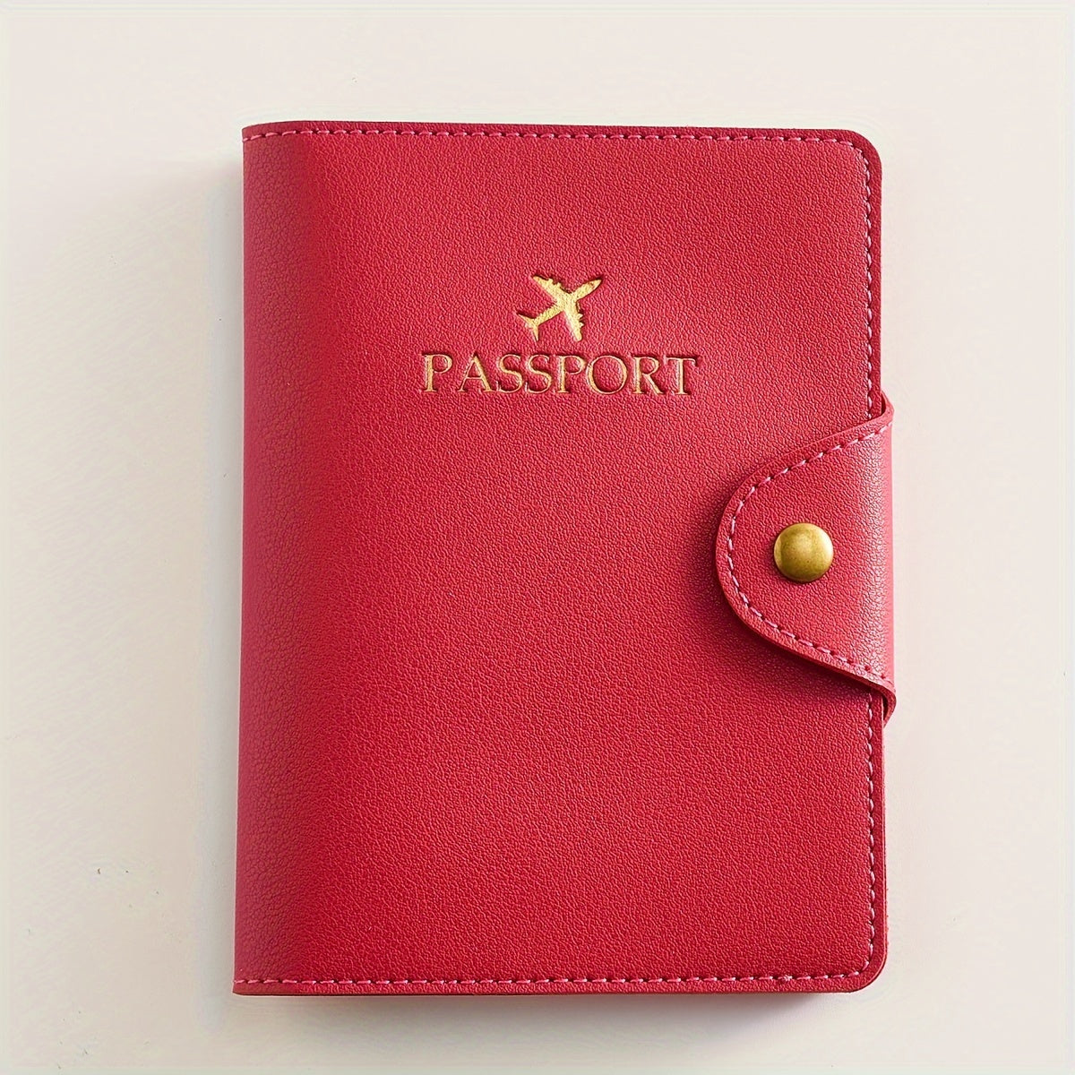 Porte-Passeport Rouge