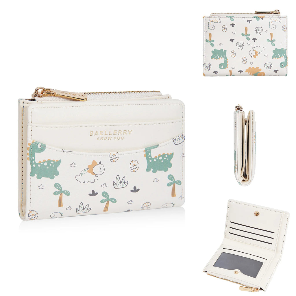 Portefeuille pour fille en cuir PU avec motifs cartoon et porte-monnaie — photo 13