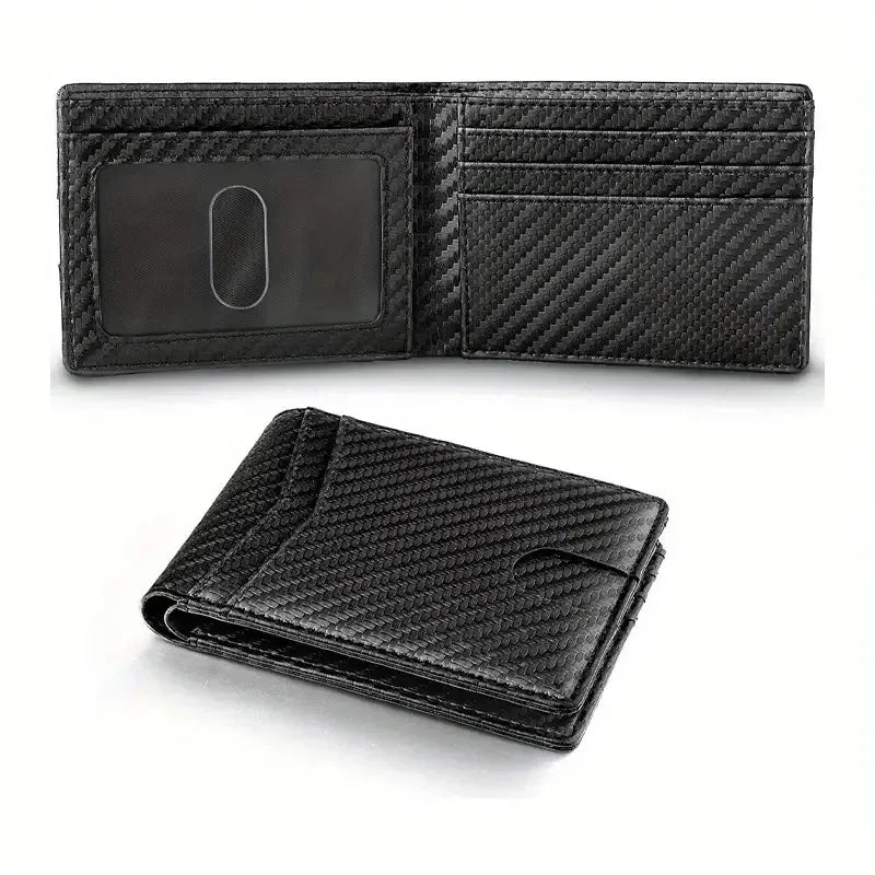 Portefeuille bifold vintage léger – Porte-cartes élégant et durable avec compartiment à monnaie — photo 3