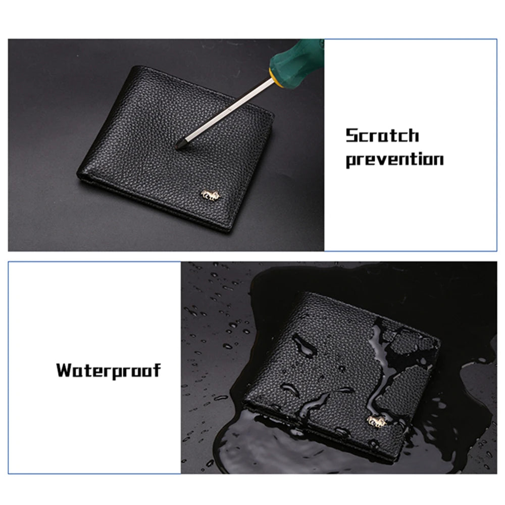 Portefeuille  en cuir véritable - Luxe, sécurité RFID et organisation complète — photo 3 Image