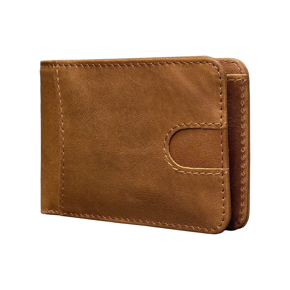 Portefeuille en cuir véritable pour homme – Portefeuille bifold simple avec protection RFID, plusieurs couleurs disponibles — photo 6