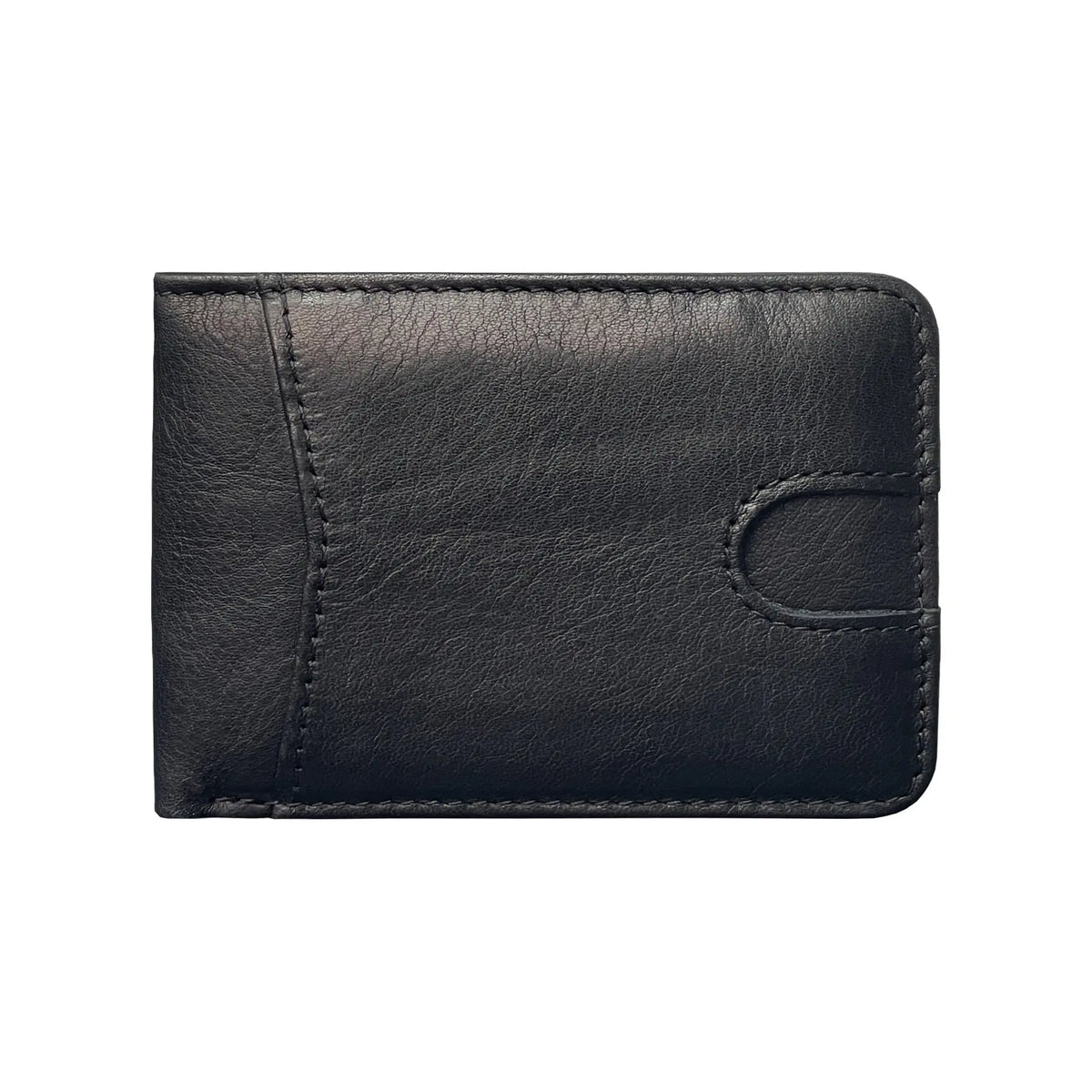 Portefeuille en cuir véritable pour homme – Portefeuille bifold simple avec protection RFID, plusieurs couleurs disponibles — photo 9