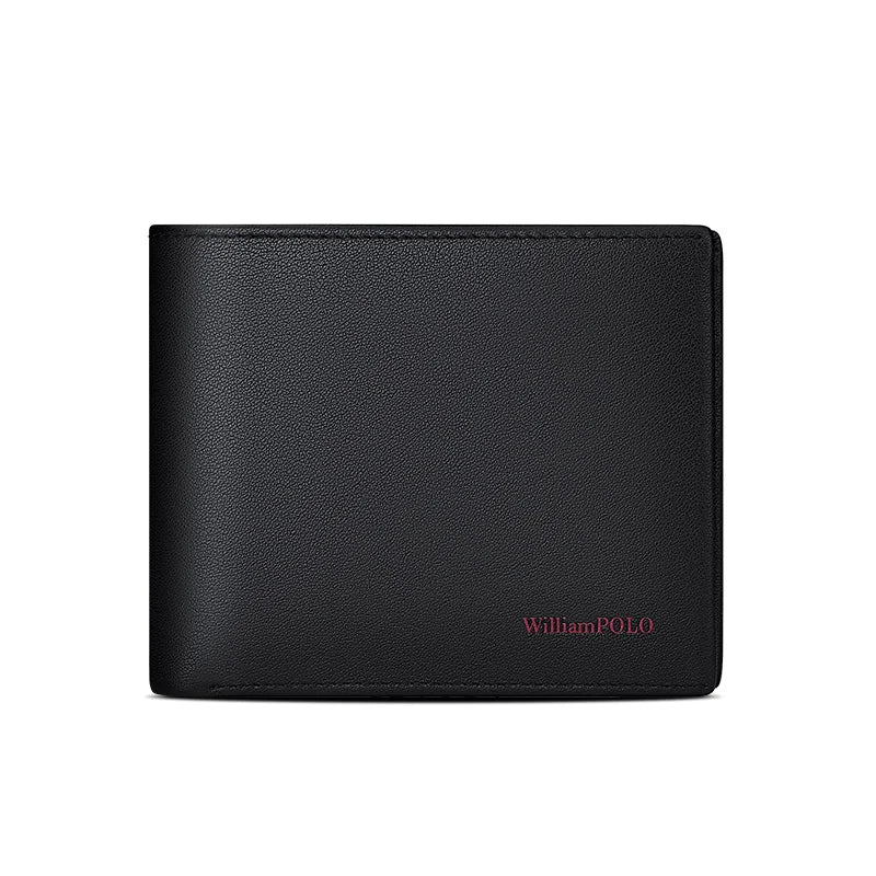 Portefeuille homme cuir véritable compact avec porte-cartes multifonction — photo 7