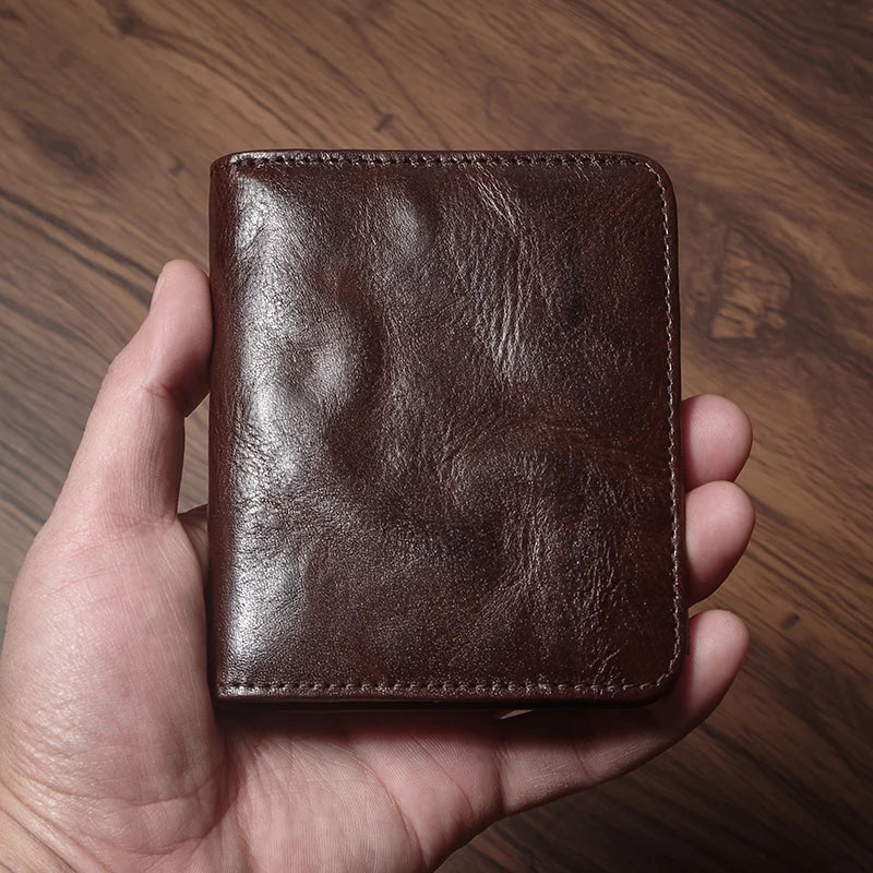 Portefeuille en Cuir Véritable | Design Bifold Minimaliste avec Slots pour Cartes | Léger et Ultra Slim — photo 8