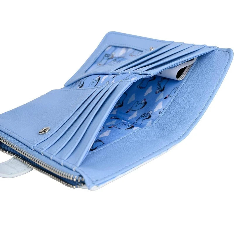 Portefeuille Disney Loungefly Bourriquet avec motif nuages et multi-emplacements — photo 2