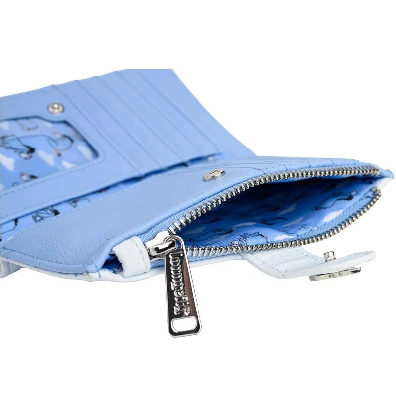 Portefeuille Disney Loungefly Bourriquet avec motif nuages et multi-emplacements — photo 3 Image