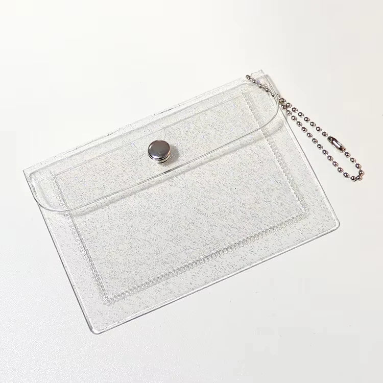 Portefeuille femme compact en cuir PU avec fermeture zippée et porte-cartes — photo 15
