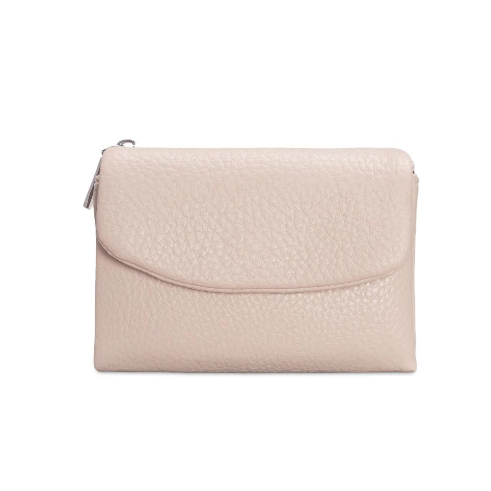 Portefeuille femme compact en cuir PU souple avec fermeture zippée et porte-monnaie — photo 12