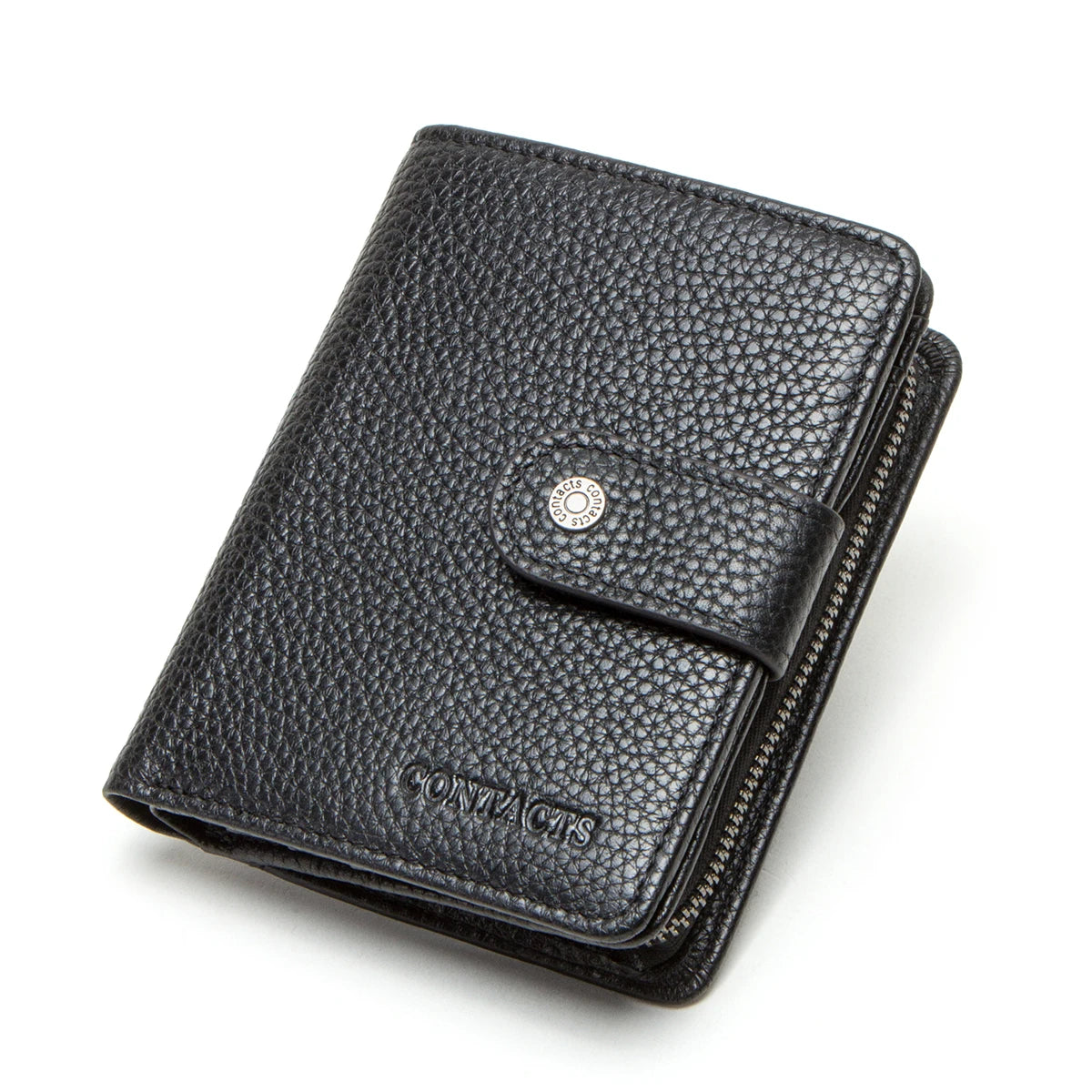 Portefeuille femme en cuir véritable avec protection RFID et porte-monnaie — photo 12