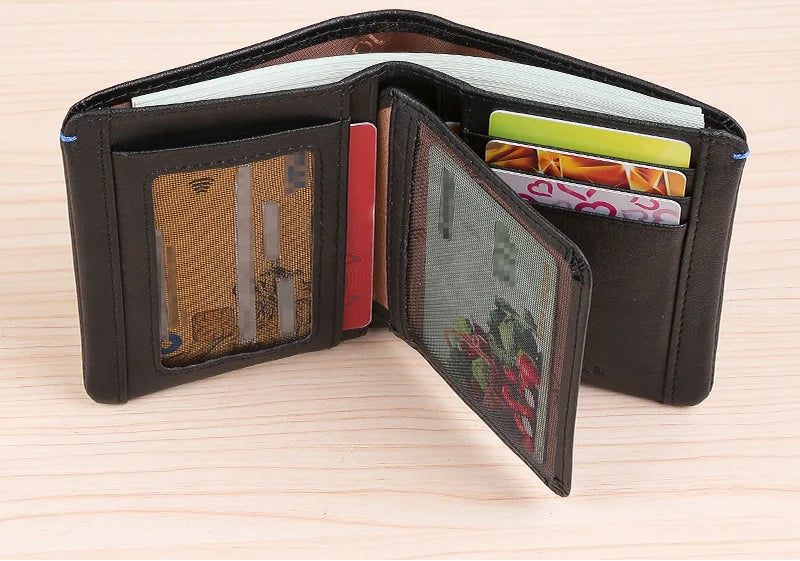 Portefeuille  en Cuir de Vachette Tannage Végétal - Authenticité et Sécurité RFID — photo 1
