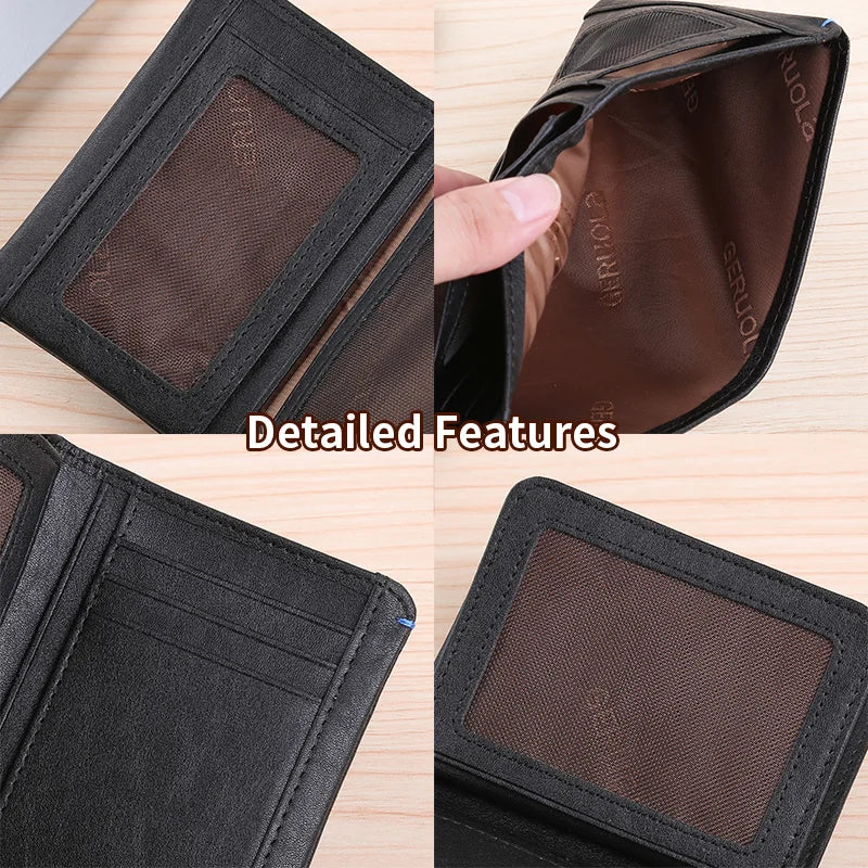 Portefeuille  en Cuir de Vachette Tannage Végétal - Authenticité et Sécurité RFID — photo 3 Image