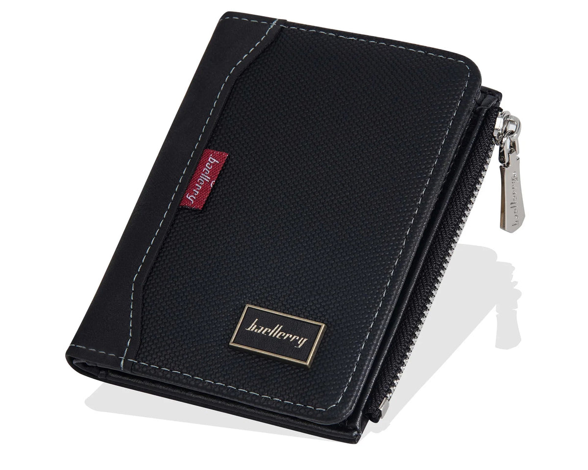 Portefeuille homme  avec protection RFID et fermeture zippée — photo 1