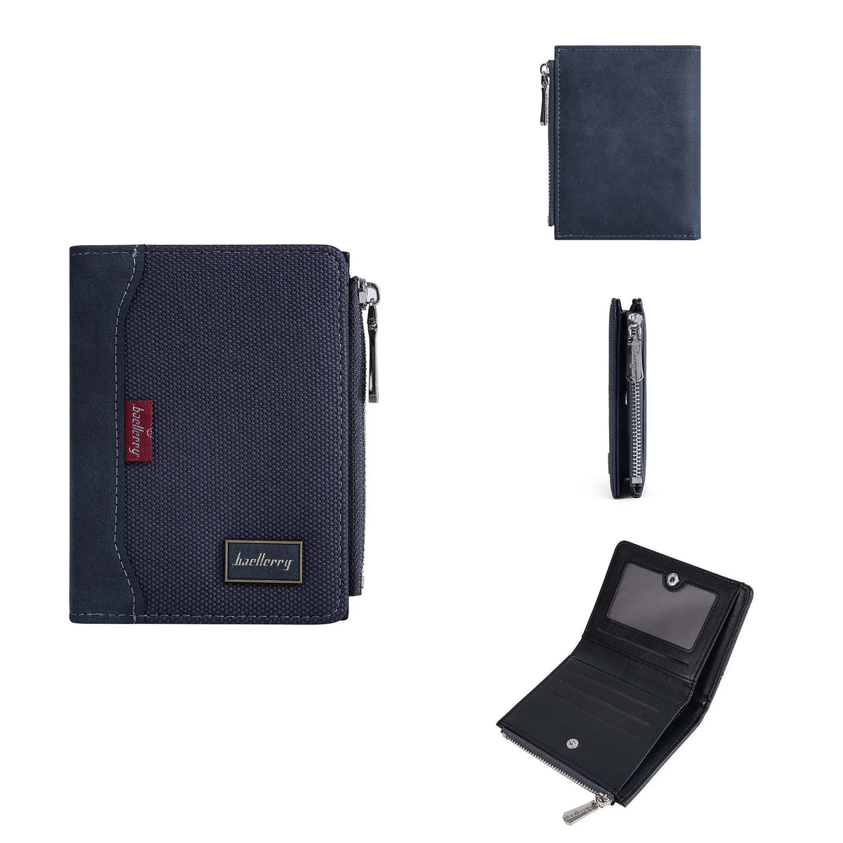 Portefeuille homme  avec protection RFID et fermeture zippée — photo 6