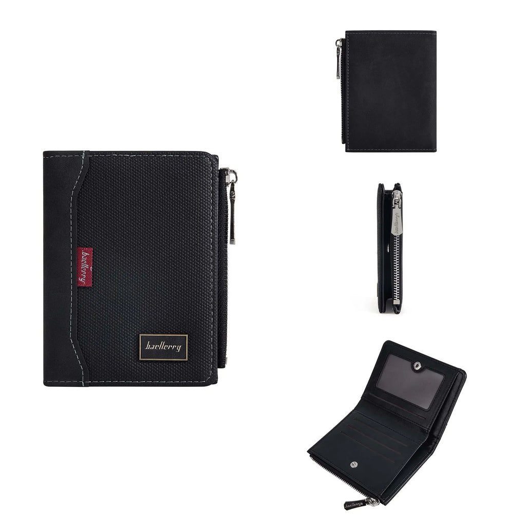 Portefeuille homme  avec protection RFID et fermeture zippée — photo 9