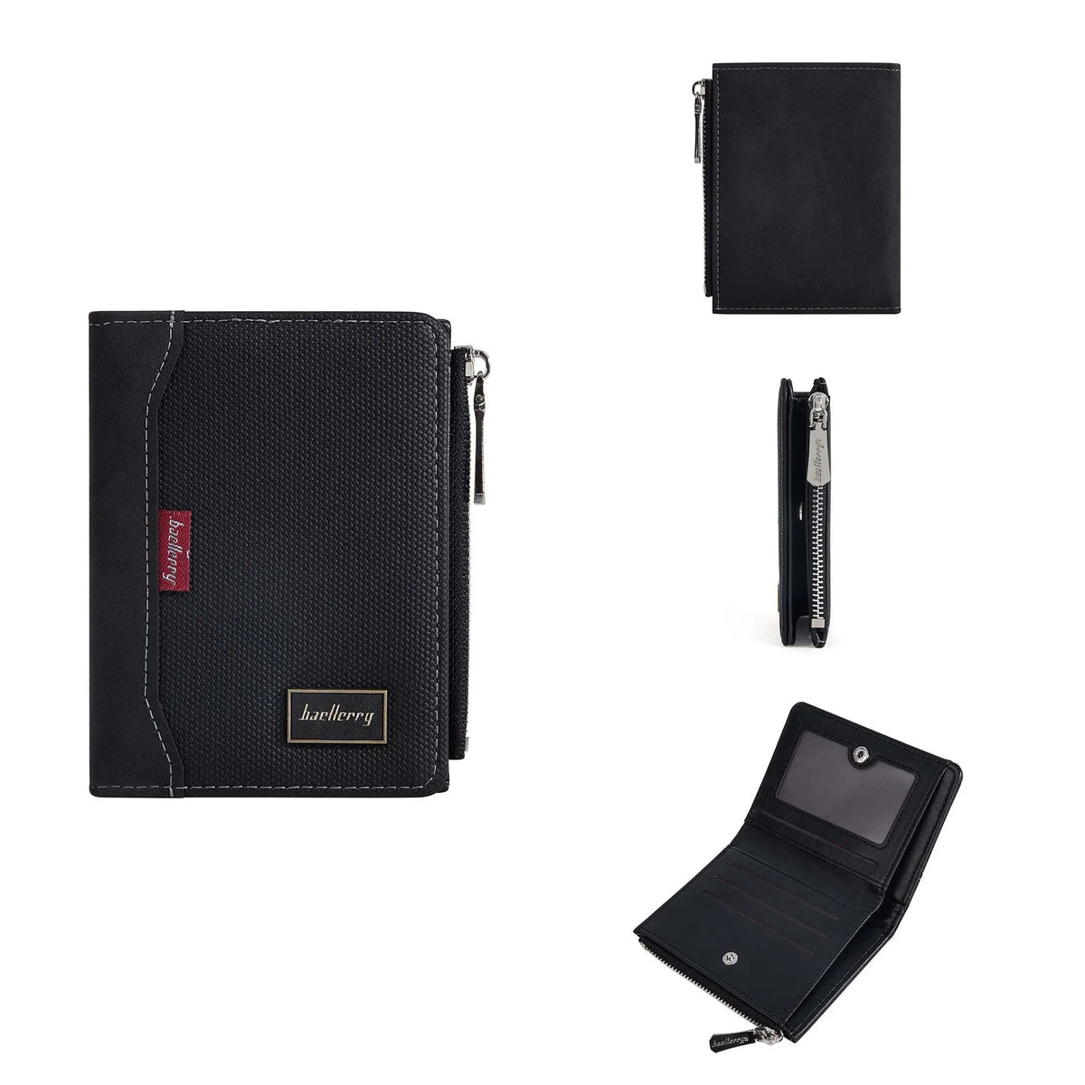 Portefeuille homme  avec protection RFID et fermeture zippée — photo 9