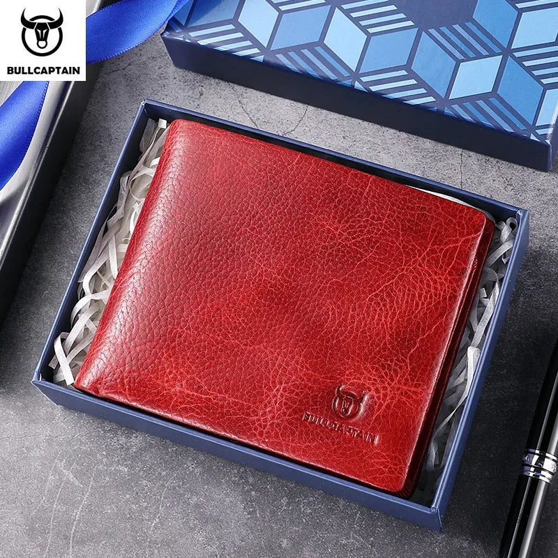 Portefeuille en Cuir Véritable - Minimalisme Coloré & Sécurité RFID — photo 8
