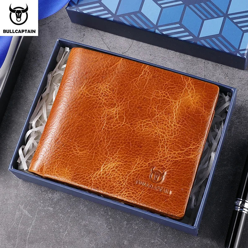 Portefeuille en Cuir Véritable - Minimalisme Coloré & Sécurité RFID — photo 9