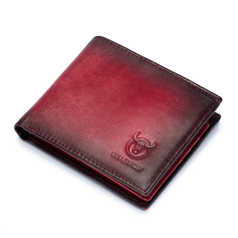 Portefeuille organisateur en cuir véritable avec protection RFID — photo 3